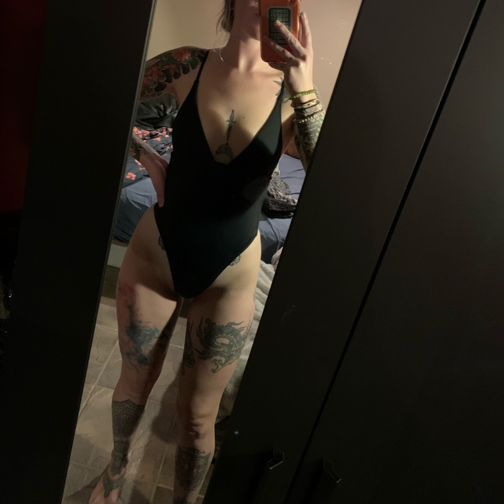 Urban outfitters high cut one piece swimsuit